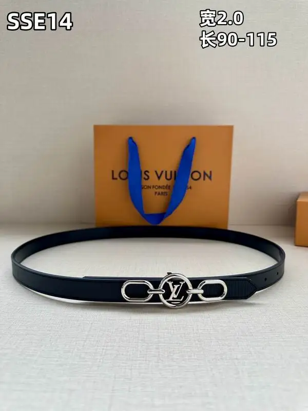 LV belt 20mmX90-115cm 8L23